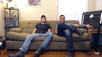 Preview 1 of Big Nipples And Aeroles - These guys said they were straight,  but they&#039_d still jerk off. They didn&#039_t know the camera was on.