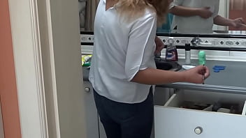 Preview 1 of Bulgarian Amateur Gypsy Solo - Stepbrother shows me his big cock and asks me to have sex,  I start to get excited and accept