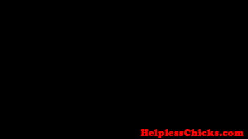 Preview 3 of Xxx Video Vf Hd 18 Com - Bound teen roughfucked by her pussy ruler