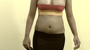 Preview 1 of Pink Fucy - Low waist saree d | Low waist saree wearing | Happy New Year To Everyone