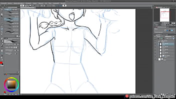 Preview 2 of Unage Small - Speed Drawing - Female Ranma