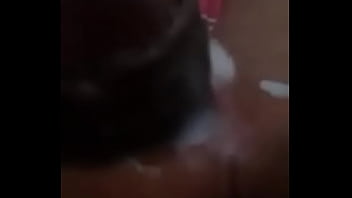 Preview 3 of Man Touching Girl Tits - Negro de gran verga se masturba