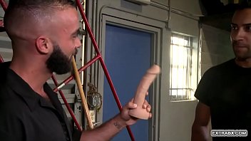 Preview 1 of Masssage Anal - Two hunky guys have hard anal adventure