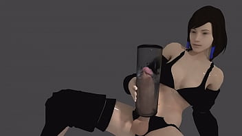 Preview 4 of Penoy Gay Porn - FUTA GIRL MASTURBATING WITH SEX TOY,  FLUID SIMULATION BY OPTICONSTUDIOS