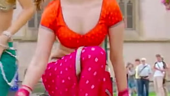Preview 4 of Shemale Lily Ferrari - (Edit zoom slow motion) Indian actress Tamannaah Bhatia hot boobs navel in bikini and blouse in F2   legs boobs cleavage That is Mahalakshmi