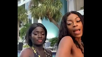 Preview 2 of Teen Girl With Thief - westafricandol pool