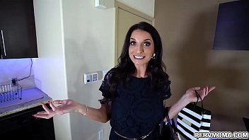 Preview 1 of Mime Xxx Video - Silvia Saige blowjobs stepsons young cock instead of letting him use the credit card!