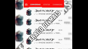 Preview 4 of E Stokely - Anjo Flooder Fudendo iPhone Com De Fundo