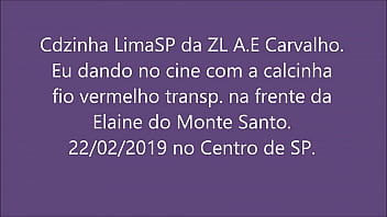 Preview 1 of Jangal Rape Xxx Video - Cdzinha LimaSP Dandocom a calcinha fio verm da Elaine do Monte Santo 22022019
