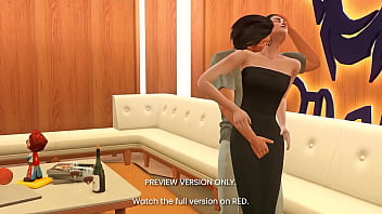 Preview 2 of Candid Chest - Post Ball Game - 3d Hentai - Preview Version