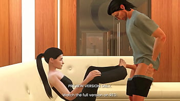 Preview 4 of Candid Chest - Post Ball Game - 3d Hentai - Preview Version