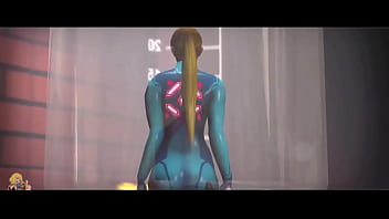 Preview 3 of Kate England Gangbanged Sex - Giantess Peach with Samus and Princess Zelda - Super Mario (Rule 34)