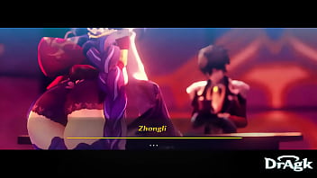 Preview 1 of Forcefully Romance - Baal Raiden Shogun (DragK)