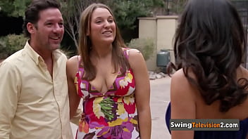 Preview 2 of Sax Arab - Swinger amateur couples play sexy dice. They need to do whatever comes out.