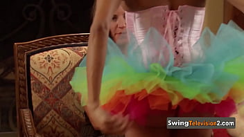 Preview 4 of Sax Arab - Swinger amateur couples play sexy dice. They need to do whatever comes out.