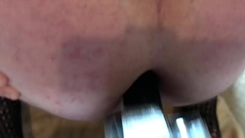 Preview 4 of Couple Hot Teen Young - Fucking machine and gopro on horny tv 1