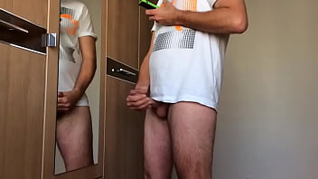 Preview 1 of My Analx Fuck - huge cumshot on mirror