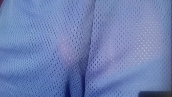 Preview 2 of Naipal Xxx Com - My See Throught Mesh Shorts