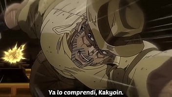 Preview 3 of Naked Pee Desperation - jojo&#039_s bizarre adventure stardust crusaders Egypt Arc capitulo 22 (sin censura)