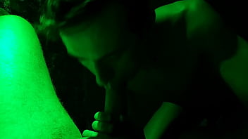 Preview 2 of 9 Xxxflem - While sex sauna cruising young twink found a juicy dick in a neonlight room to suck the cum out