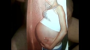 Preview 1 of Pomona Video - einer schwangeren Fickstute ins Gesicht und auf den Bauch gespritzt by Kater xxx