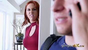 Preview 1 of Hoto Umar M Sharif - Chubby ginger pornstar Edyn Blair slurps