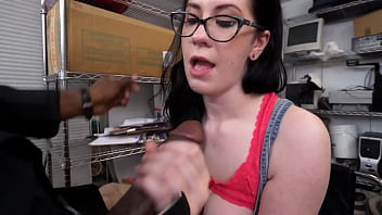 Preview 3 of Old Mom Law - Nerdy but sexy pornstar with glasses