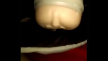 Preview 4 of Latina Pron Video New Sexxx - Me Fucking Fleshlight Hot Amateur