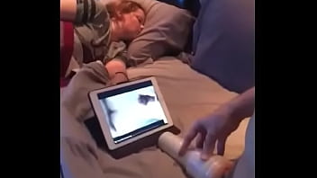 Preview 2 of Perv Pussy - Using My Riley Reid Fleshlight While Wife s. Hot