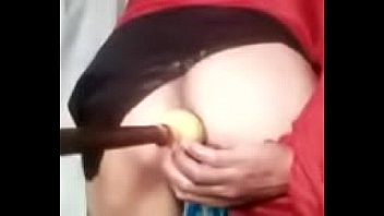 Preview 2 of Deep Black Girl - dilatacion anal con bolas
