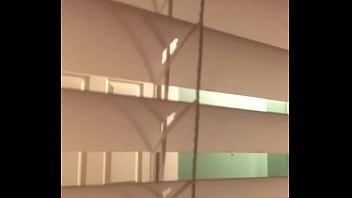 Preview 4 of Boss With Bbw Secretary - Voyeur Caught them fucking in the bathroom while h. up Christmas lights