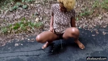 Preview 4 of Van Wife - Pee Compilation
