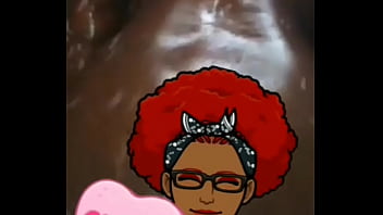 Preview 2 of Tranny Licked - Ebony shaking ass Instagram @ebony.queen69