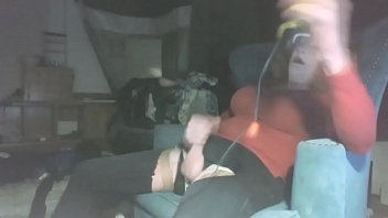 Preview 1 of Dbm Six Pack - Transvestite mshead swallowing 8 inch vibrating cock til she cums
