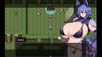 Preview 2 of Gysi Examen - Aventureira ficar com tes&atilde_o com o cheiro de um homem fedorento - Horny Adventurer Karen - Parte 2