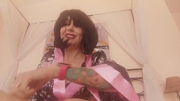 Preview 4 of Rape Giri - teasin&#039_ my little dog with veiled feet