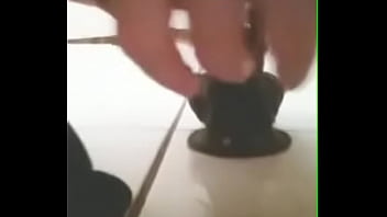 Preview 4 of Ducking With Grandma - Black dildo vibration in the ass make pussy drool