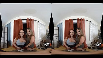 Preview 1 of Family Naturist Pics - WankzVR - Great Minds Think Alike ft. Athena Faris &amp_ Lacy Lennon