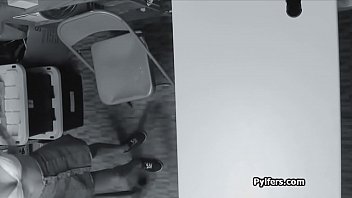 Preview 2 of Fake Art School - Sporty blonde thief fucked on action camera