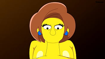 Preview 2 of Teen Shemale On Teen Shemale - The Simpsons Porn : Edna&#039_s Classroom