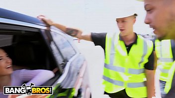 Preview 1 of Jepara Tube - BANGBROS - Construction Workers Get On The Wildest Limo Ride A La Fuck Team 5