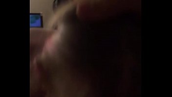Preview 4 of Hot Born Big Dick - Me giving my 8 inch friend head while hubby gets ready for work