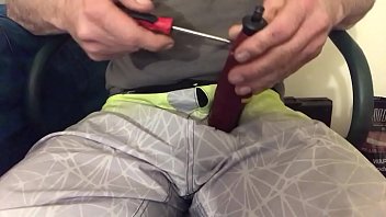 Preview 1 of Mom Clacic - Fixing Billy&#039_s tool