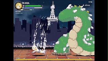 Preview 1 of Hd Scx Hathdale Video - Milia Wars [Echidna Wars DX] All BOSS scenes