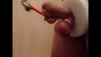 Preview 3 of Brother And Sister Rep Youtube - jackmeoffnow cbt hammer hit to my curved dick erection - [3-4-19-1630]