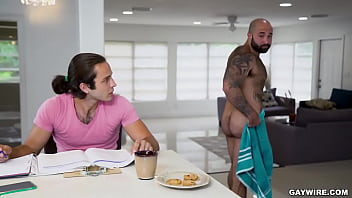 Preview 2 of 2 Girl 1 Old Men - Atlas Fucks His Hot Stepson