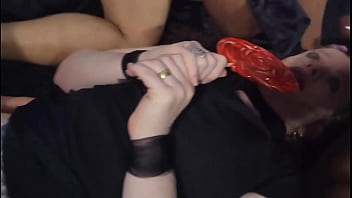 Preview 3 of Mom And Son Sey - Festa de Halloween acaba em sexo com a melhor orgia que eu ja participei