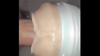 Preview 2 of Ladyboy Hardcore Anal Only - Fleshlight Cum Shot Slow Motion Hot