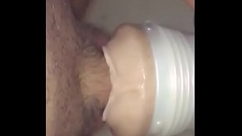 Preview 1 of Ladyboy Hardcore Anal Only - Fleshlight Cum Shot Slow Motion Hot