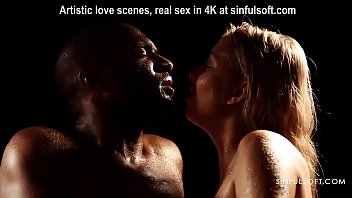 Preview 3 of Tunisie Shemale - Sweaty teen blonde makes loves to her black husband